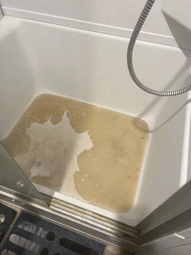 Quand le bain décide de ne plus couler...