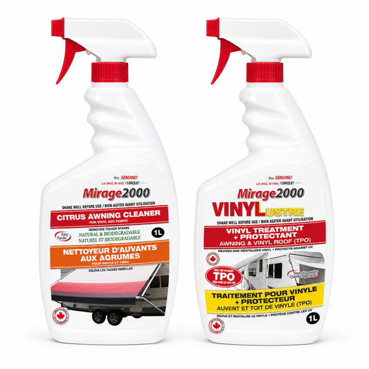 Kit Auvent Mirage 2000 | Nettoie et ravive les auvents de VR