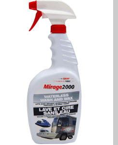 Lave & Cire sans eau Mirage 2000